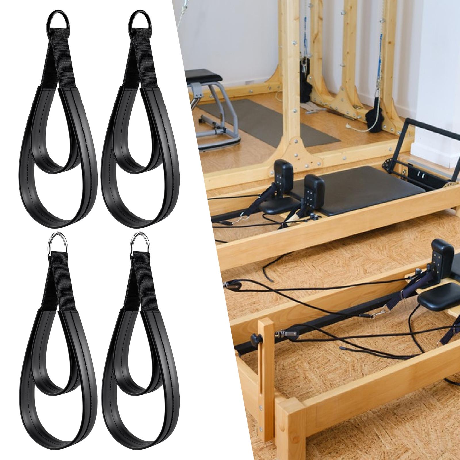 Yoga Fitness Reformer - 2x D-образные кольца, ремешок с ручкой,