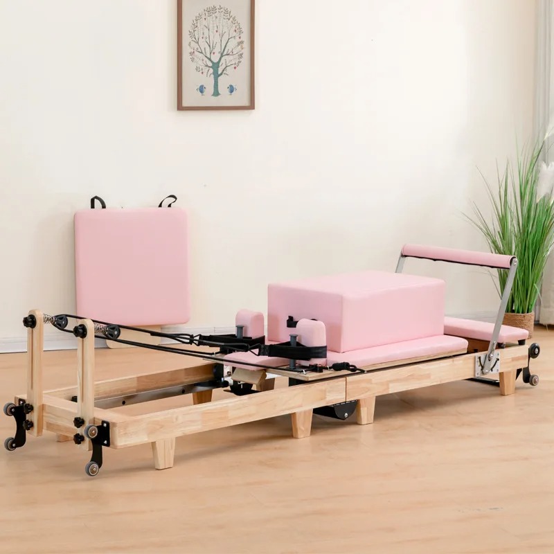 Yoga Fitness Reformer - Пилатес-реформер для дома, передвижной тренажер для
