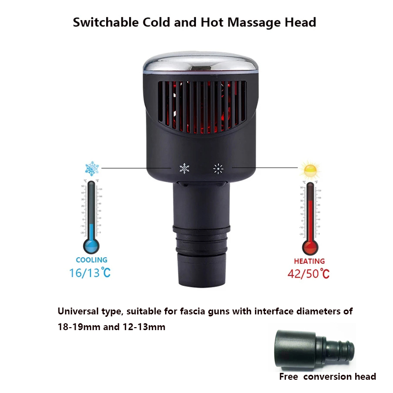 Vibration Massage Gun - Новая термофасная Массажная головка 19 мм