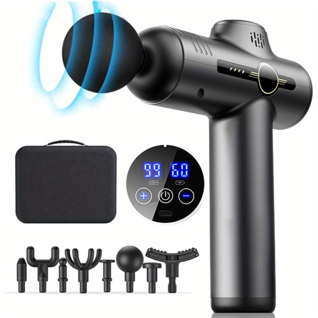 Vibration Massage Gun - 99-уровневый массажный пистолет, фасция, глубокая расслабление