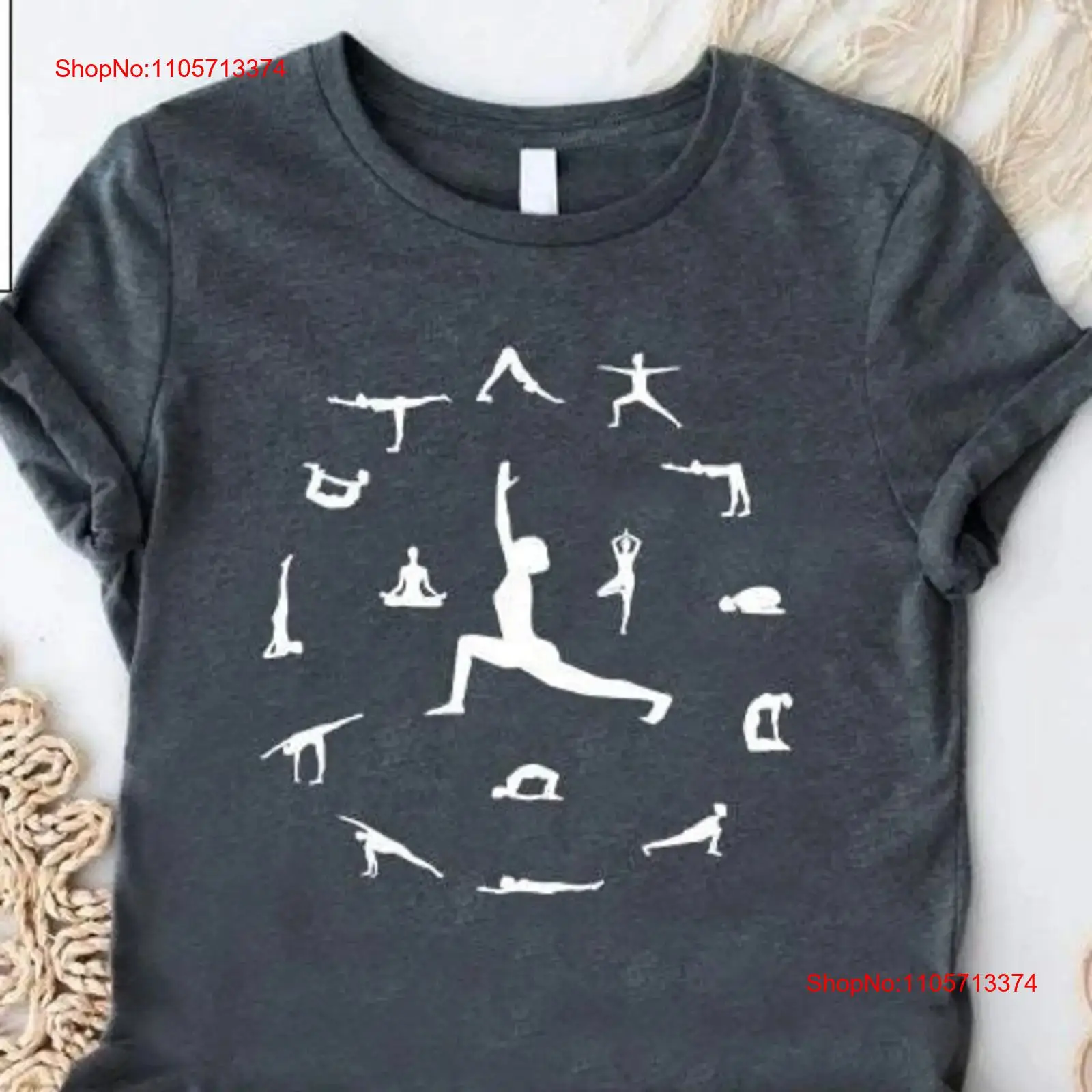 Футболка для йоги в винтажном  – обзор и цена Yoga Fitness Teacher