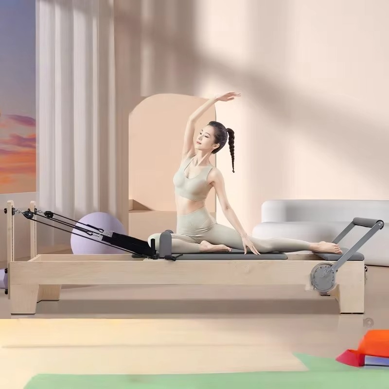 Высококачественный пилатес-реф – обзор и цена Yoga Fitness Reformer