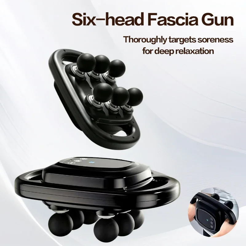 Массажный пистолет с 6 насадка – обзор и цена Vibration Massage Gun
